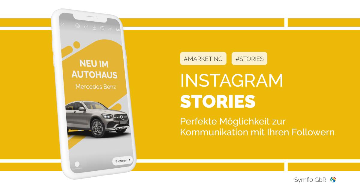 Instagram Stories | DMS | Symfio - Dealer Management System