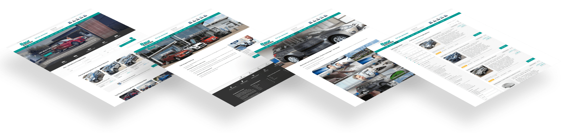 Autohaus Baur - Symfio - Homepage für Markenhändler erstellen