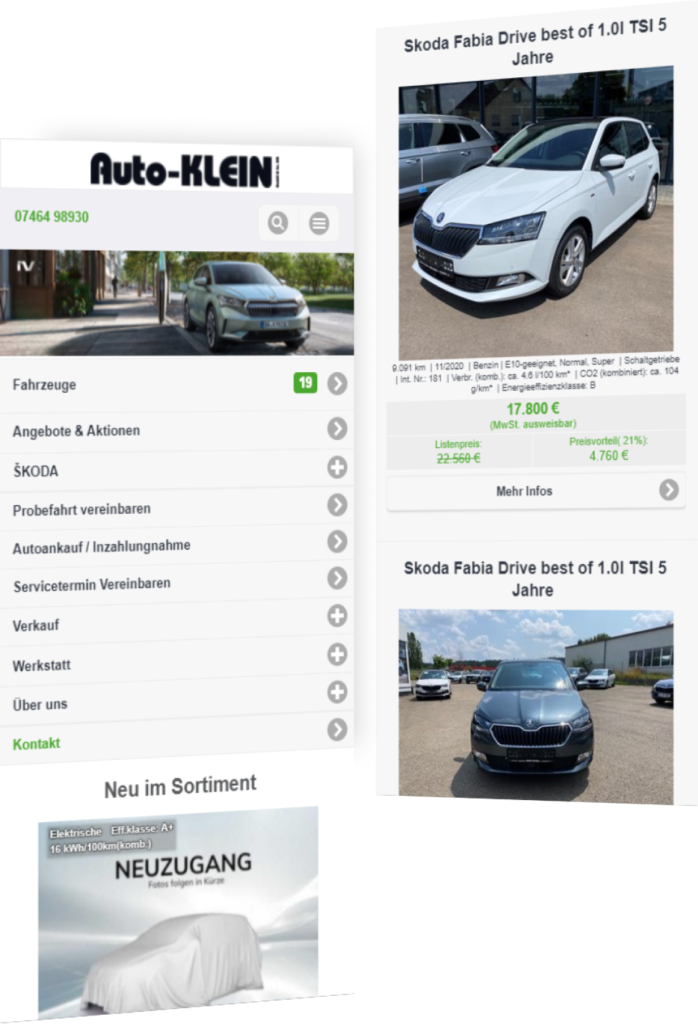 Auto Klein - ŠKODA Vertragshändler und ŠKODA-Experte in Stuttgart